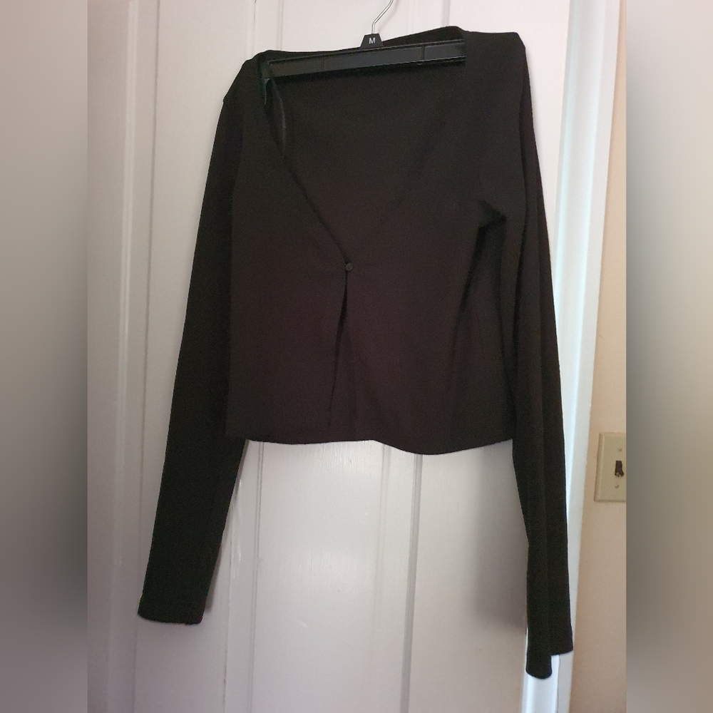 Zara single button cardigan